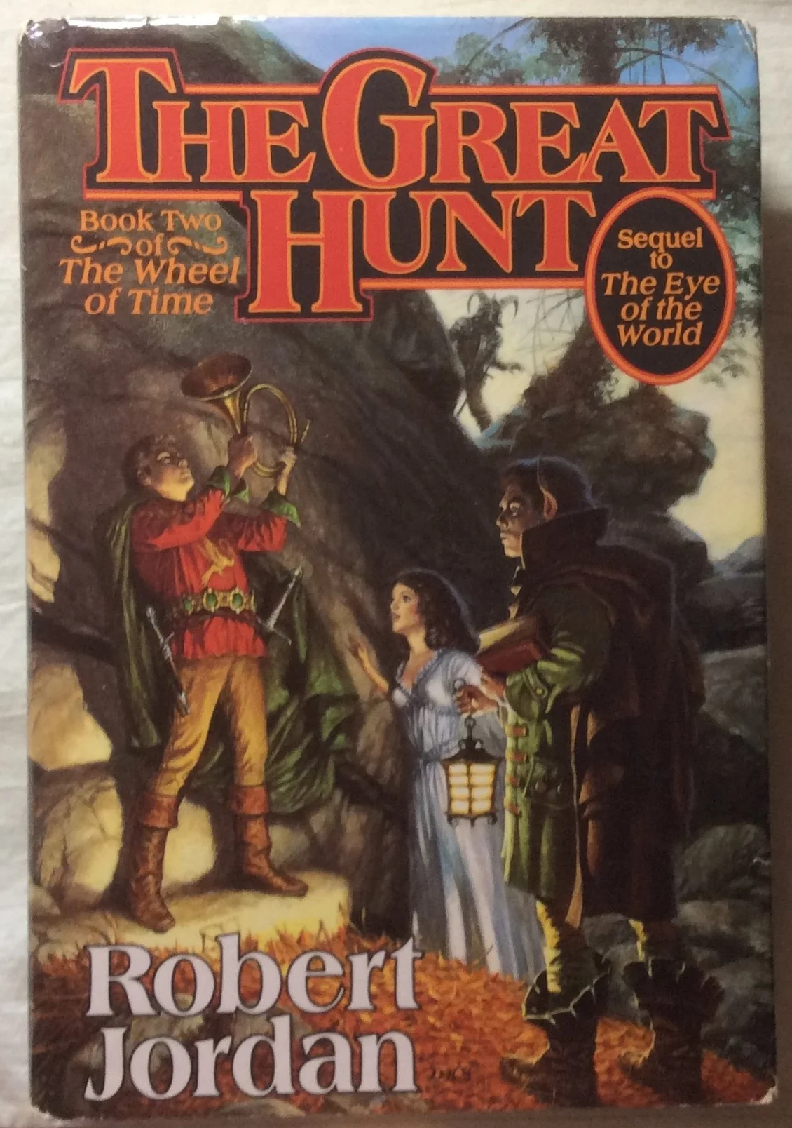 The Great Hunt by Robert Jordan (HC, 1990)