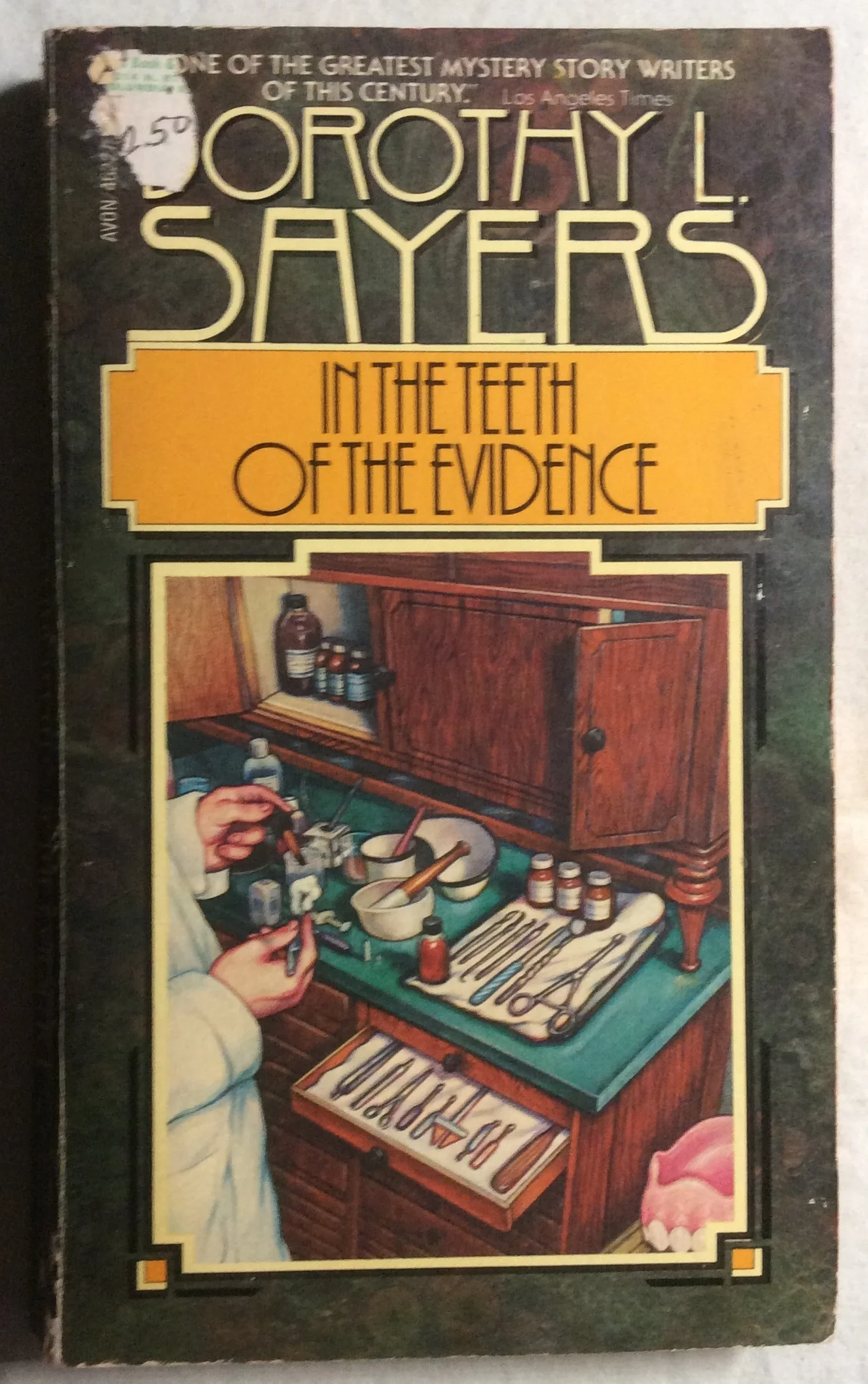 In the Teeth of the Evidence by Dorothy L. Sayers (PB, 1952, Avon) Good Condition
