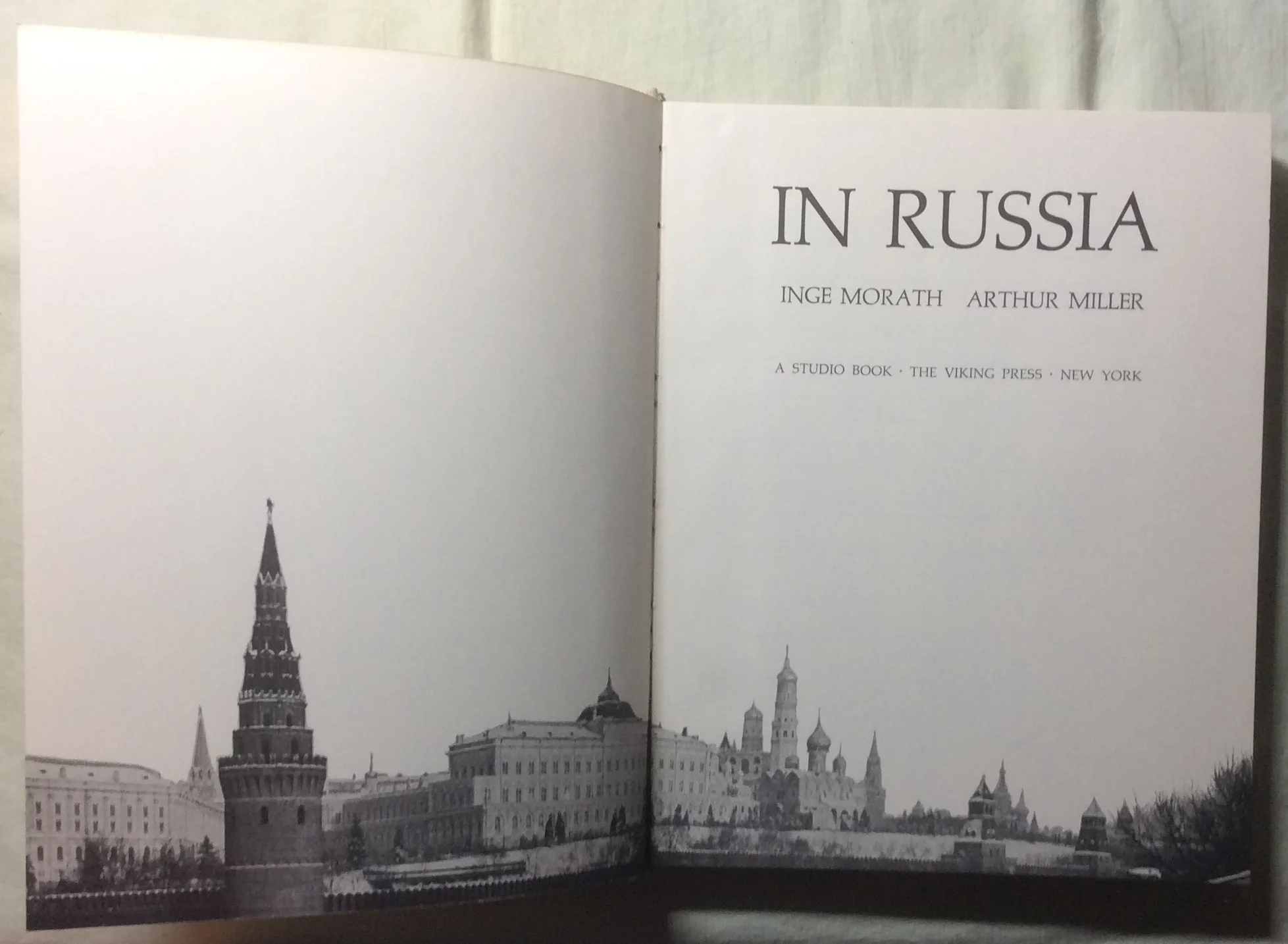 In Russia by Inge Morath &amp; Arthur Miller (HC, 1969)