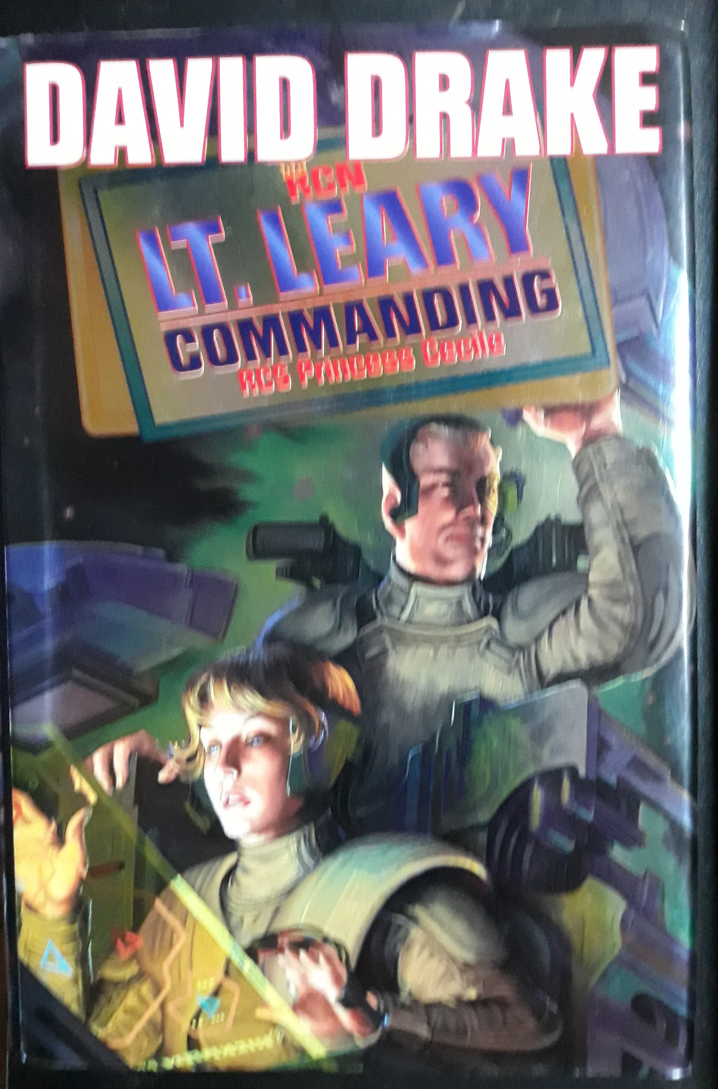 Lt. Leary Commanding by David Drake (HC, 2000, BAEN) 1st Ed/Very Good condition