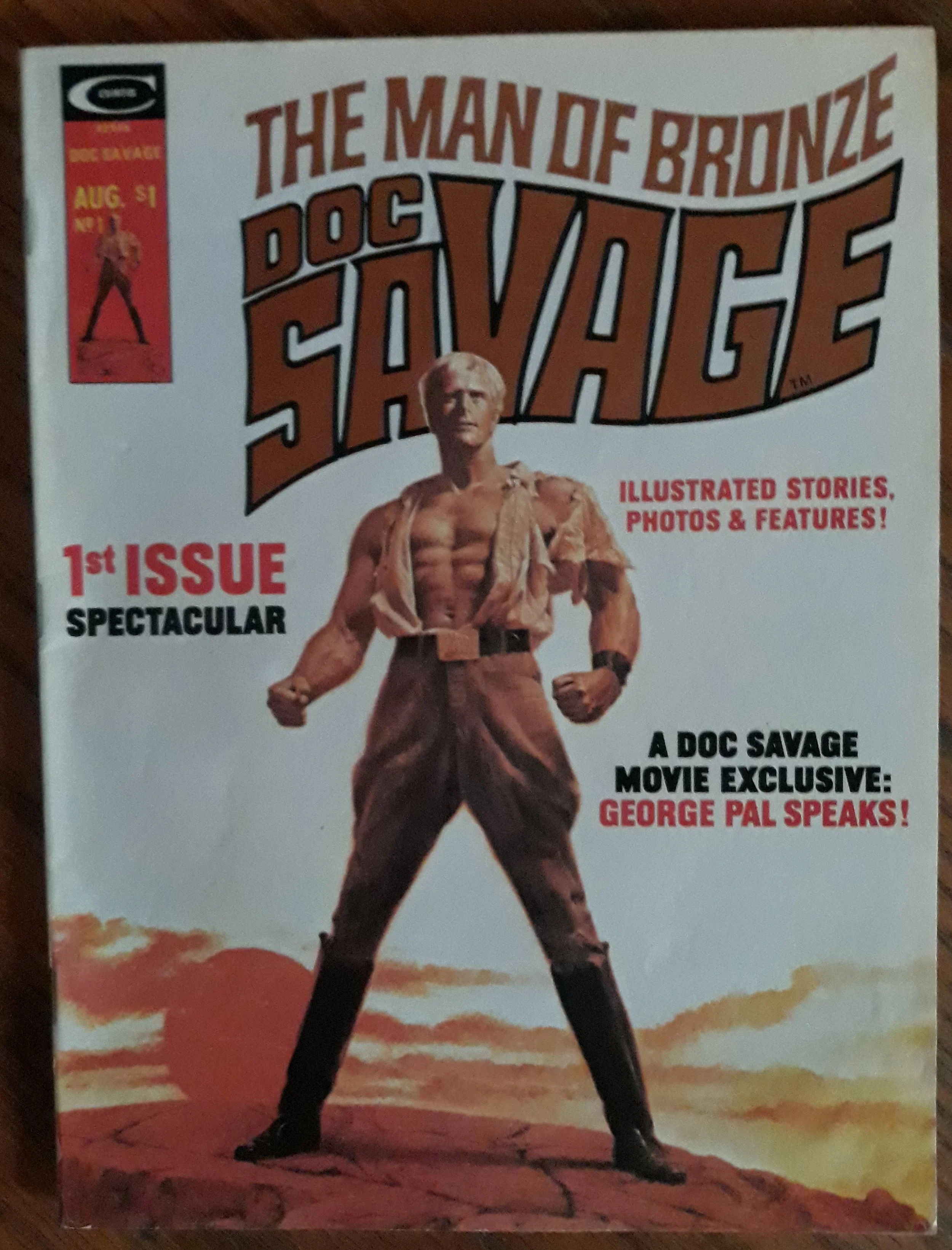 Doc Savage #1 (1975, Curtis) Very Good Condition
