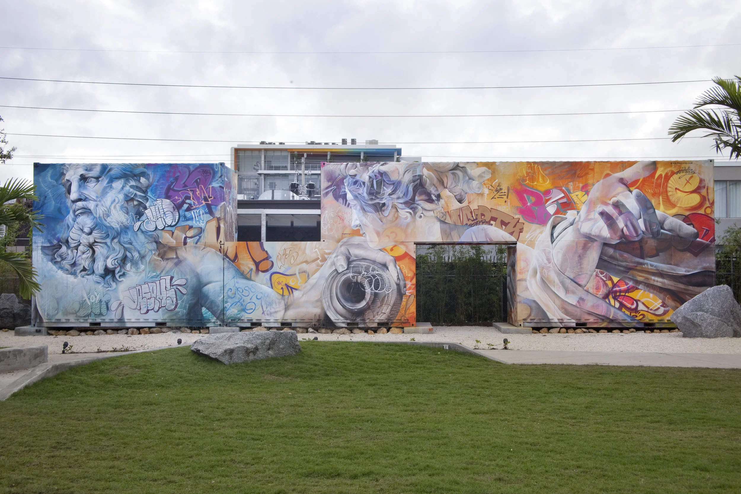 MURAL BY PICHI & AVO INSIDE THE WYNWOOD WALLS