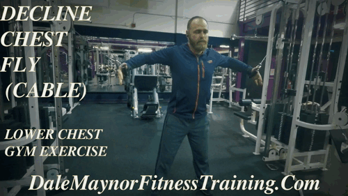 cable chest fly machine