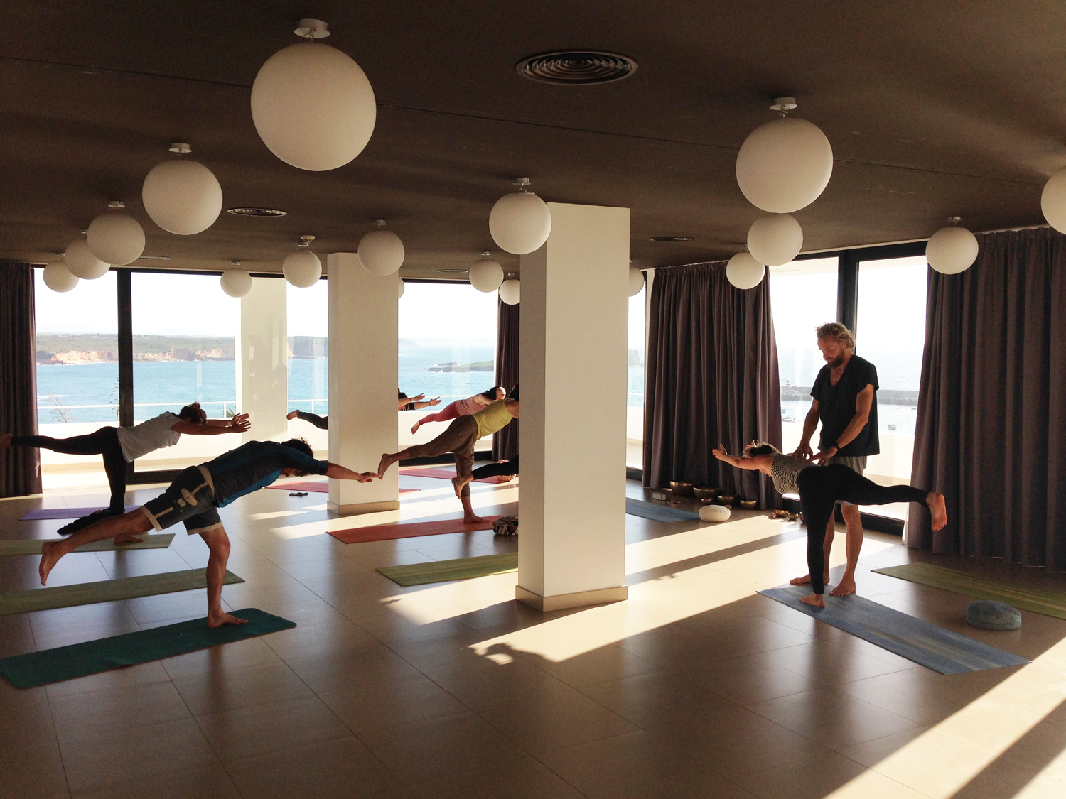 Algarve yoga class