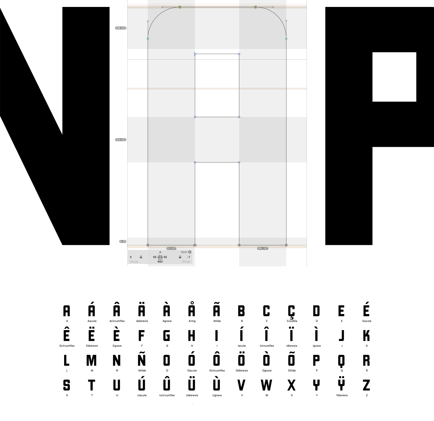 As part of the work, I created a custom typeface for Napster. Napster Kraftwerk is an interpretation of Chank’s Kraftwerk font, edited for global regions and our specific media placements.