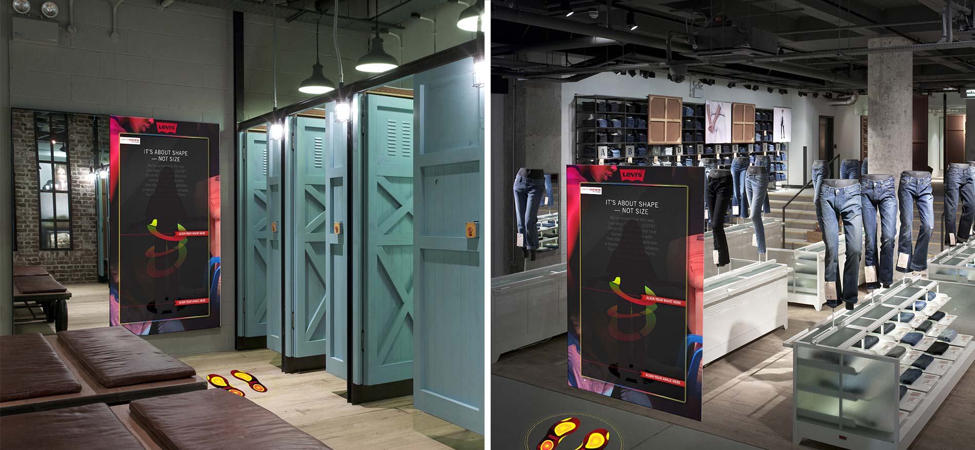 Use of Kinect-based systems allows for easy deployment in retail locations, as well as in the home via a downloadable app on Xbox consoles.