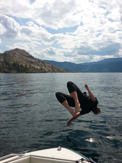 Peachland Back Flip