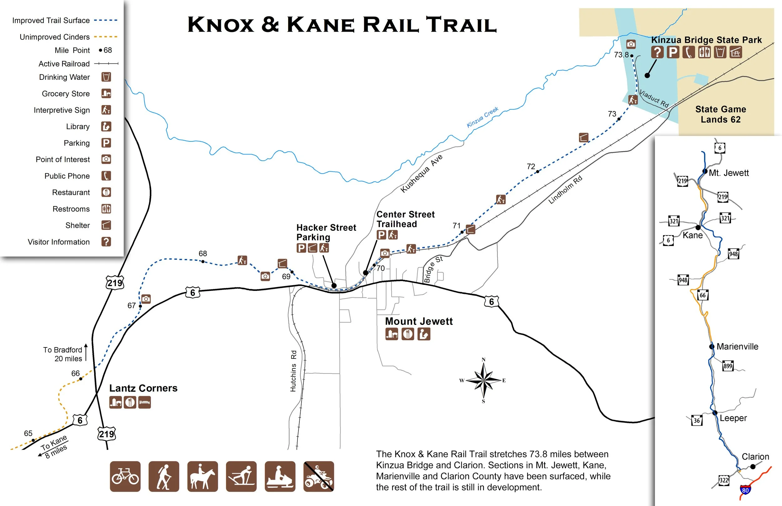 PLAN YOUR VISIT — Mt Jewett to Kinzua Bridge (MJ2KB) Trail Club (home)