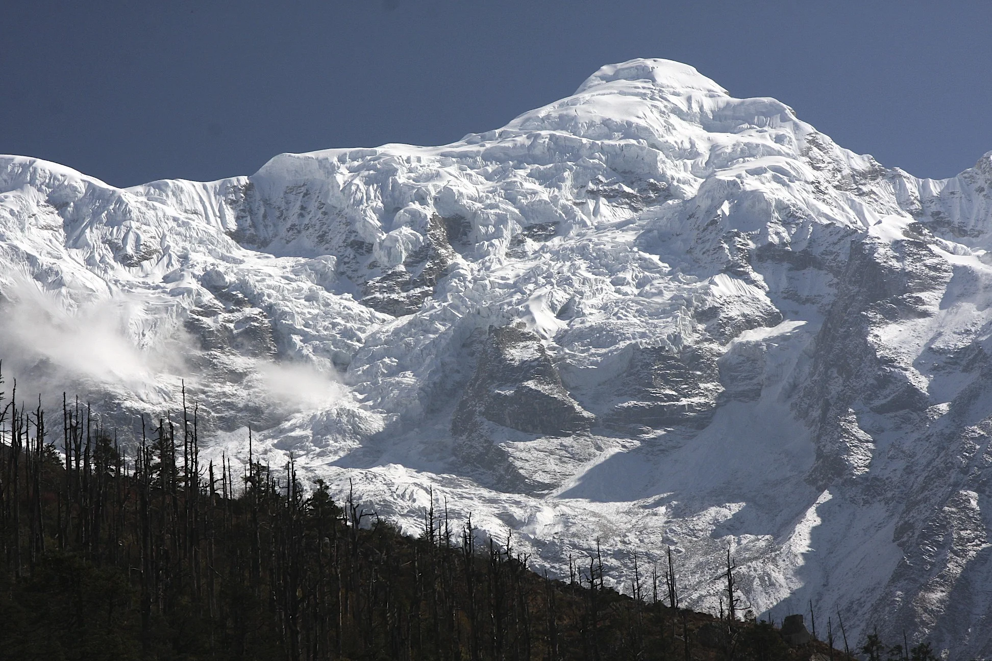 Manaslu massif from the west