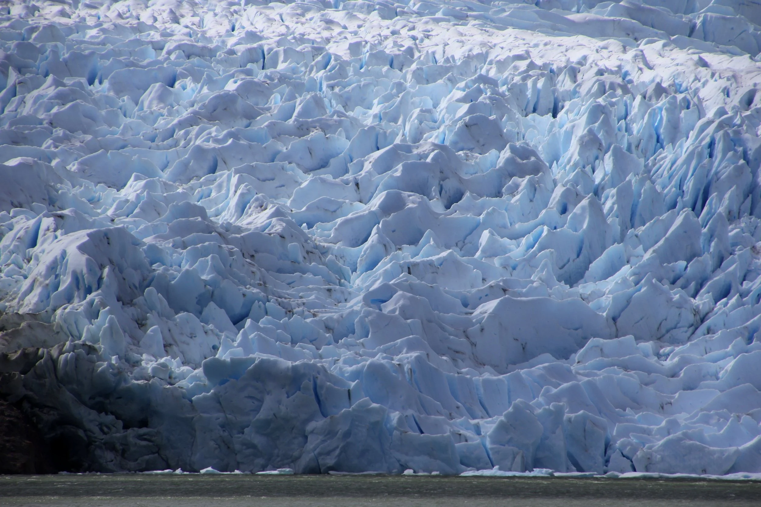 The glaciers of the Darwin Range on the Tierra del Fuego