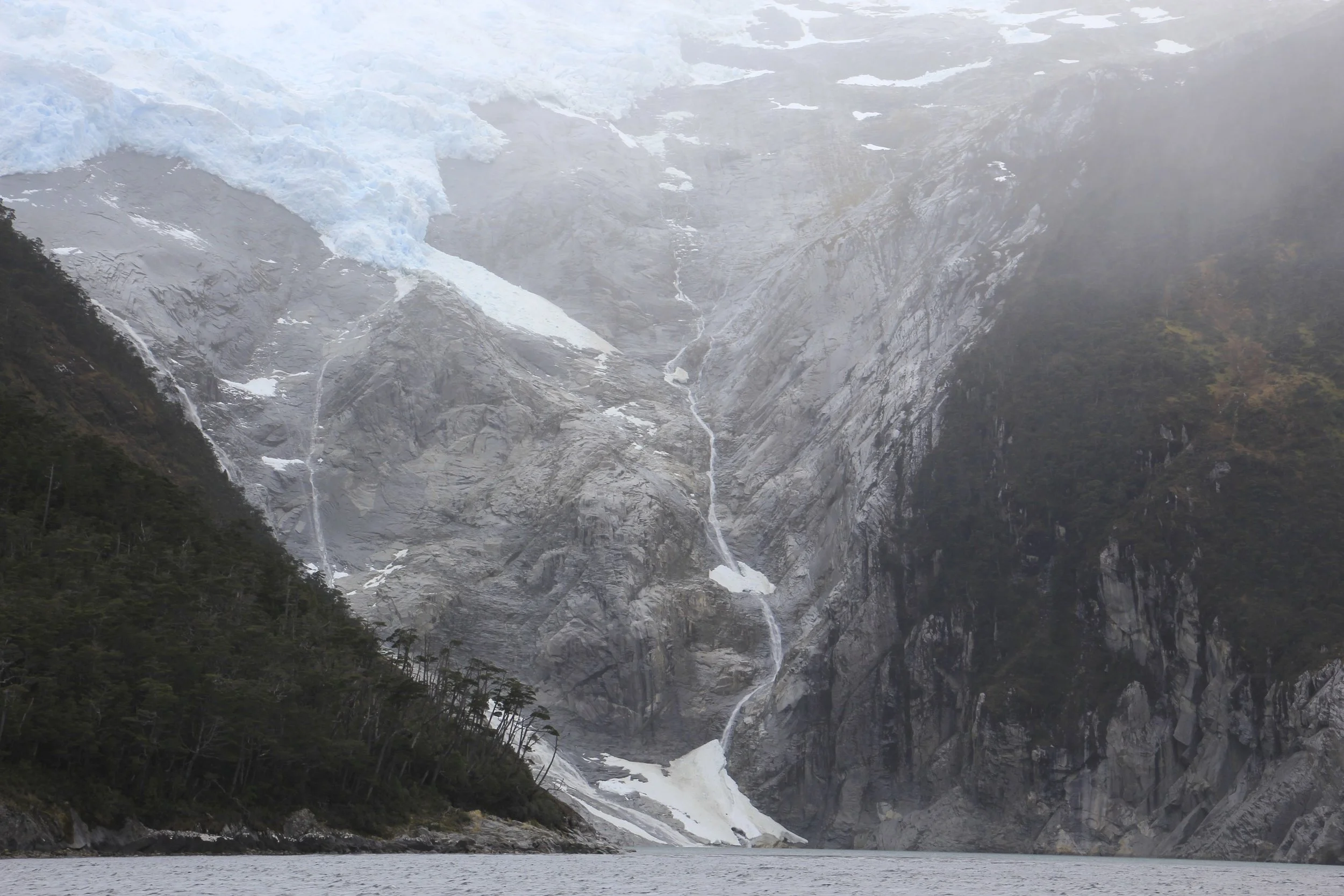 The glaciers of the Tierra del Fuego