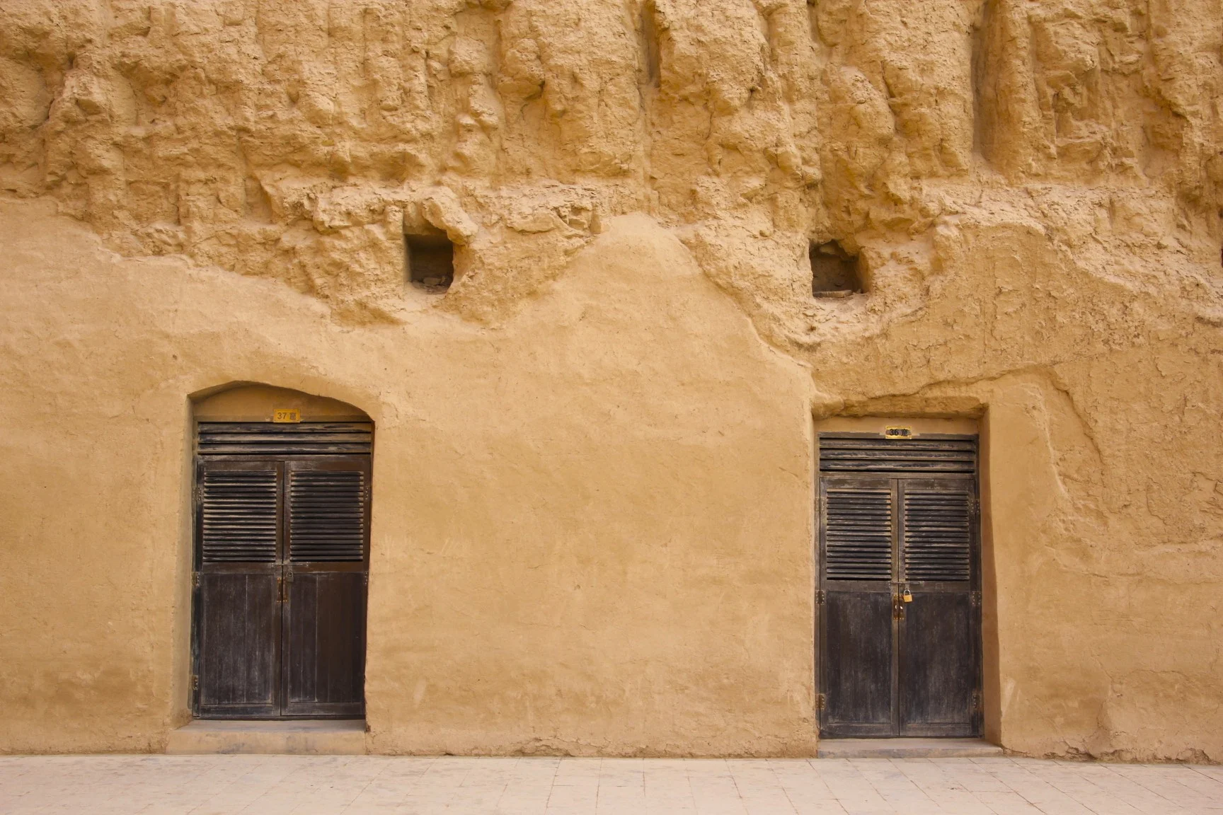 The Bezeklik Thousand Buddha Caves near Turpan.