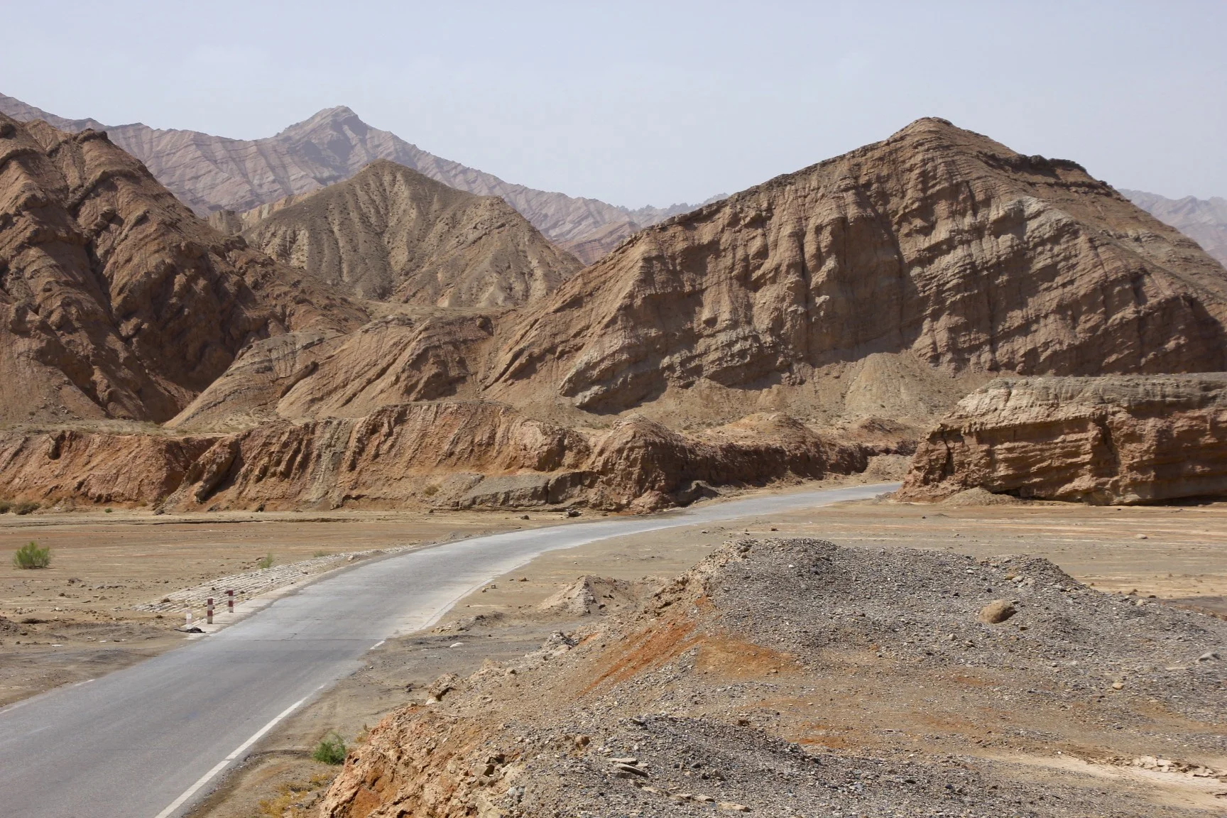 The roads around Kucha