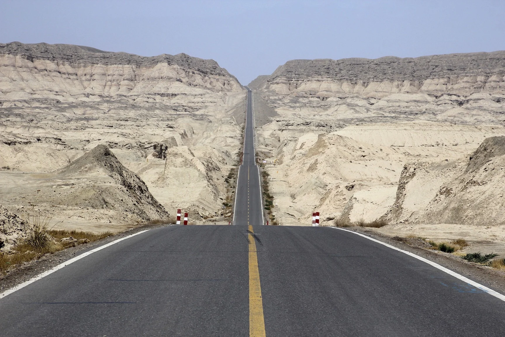 The roads in western China