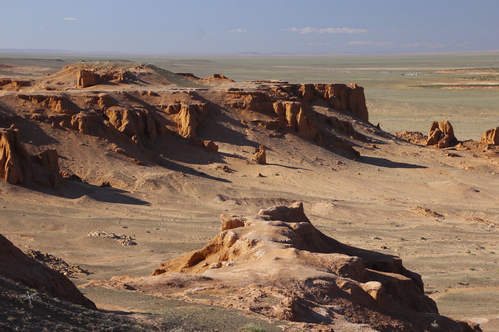 Flaming Cliffs in the Gobi