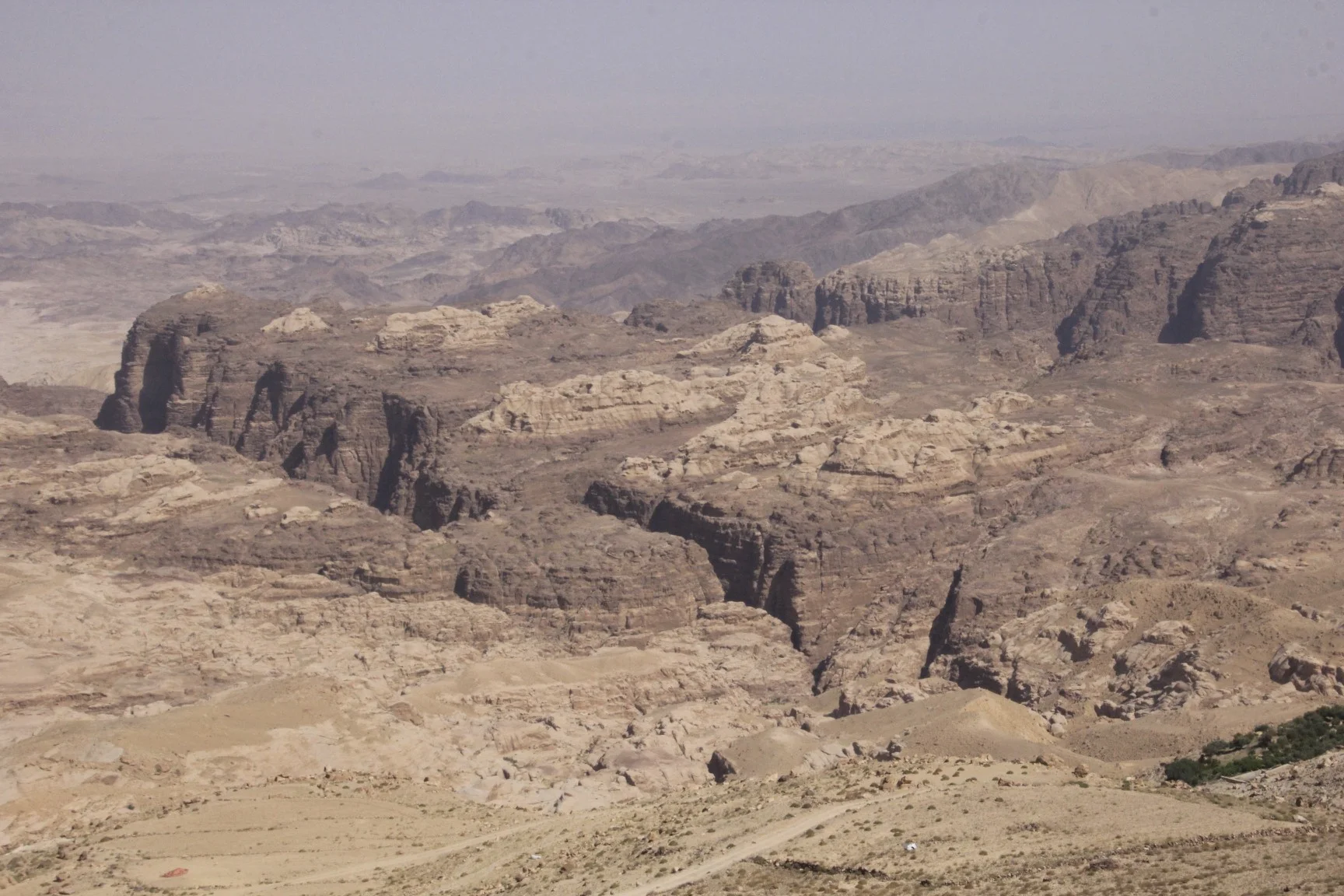 Petra is down below