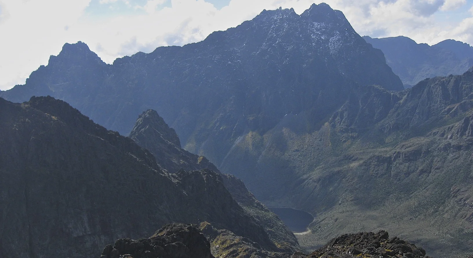 On Mt. Speke