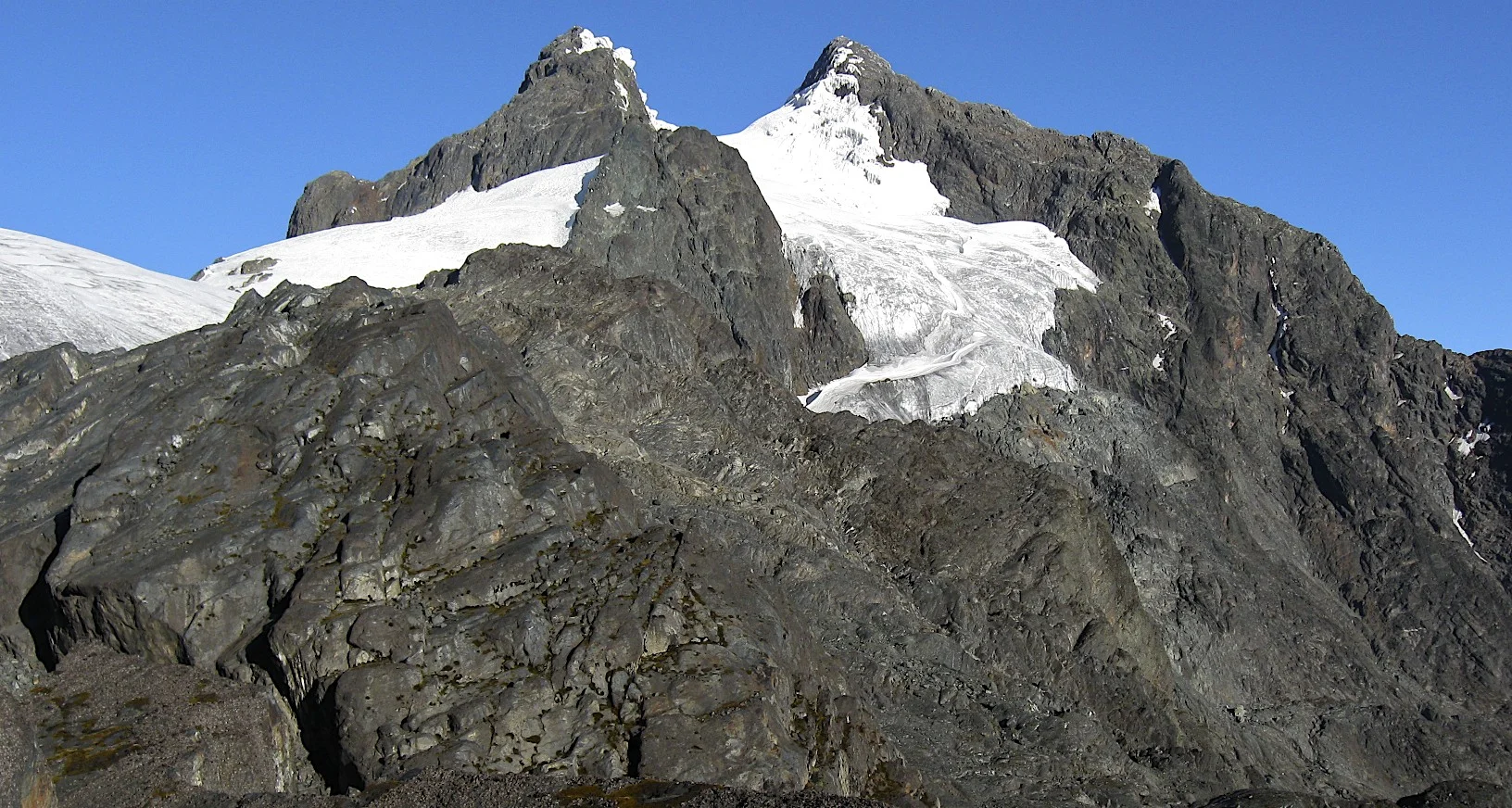 Mt. Margatita 5,109 from Elena Hut