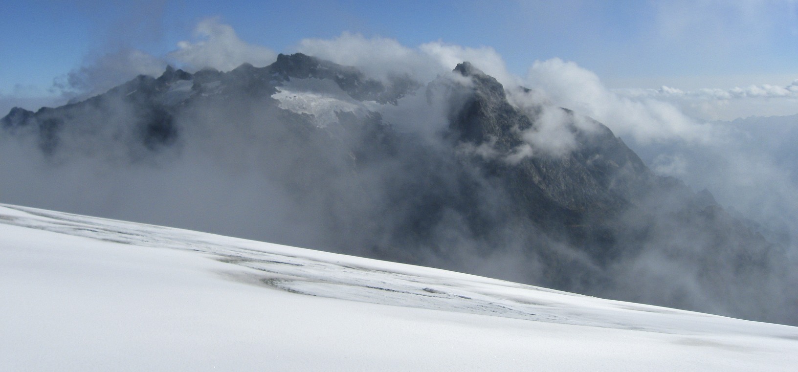 Mt. Baker from the Margarita Glacier