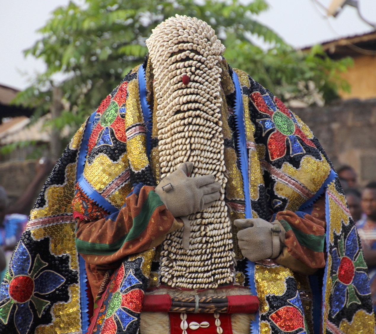 Anonymous Yoruba artist (Republic of Benin), Egungun masquerade costume,  late 20th century