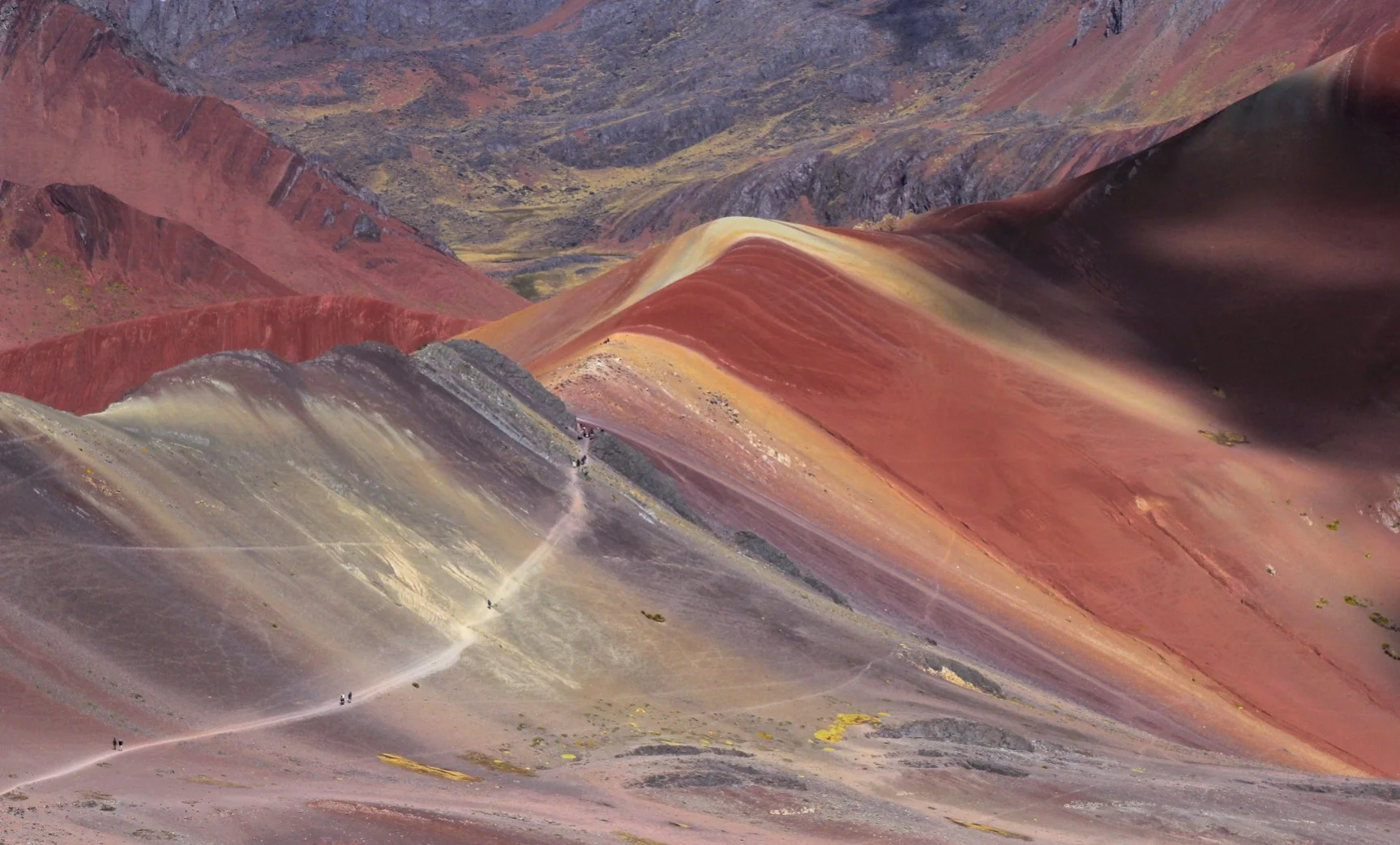 Painted Mountains and the Red Valley