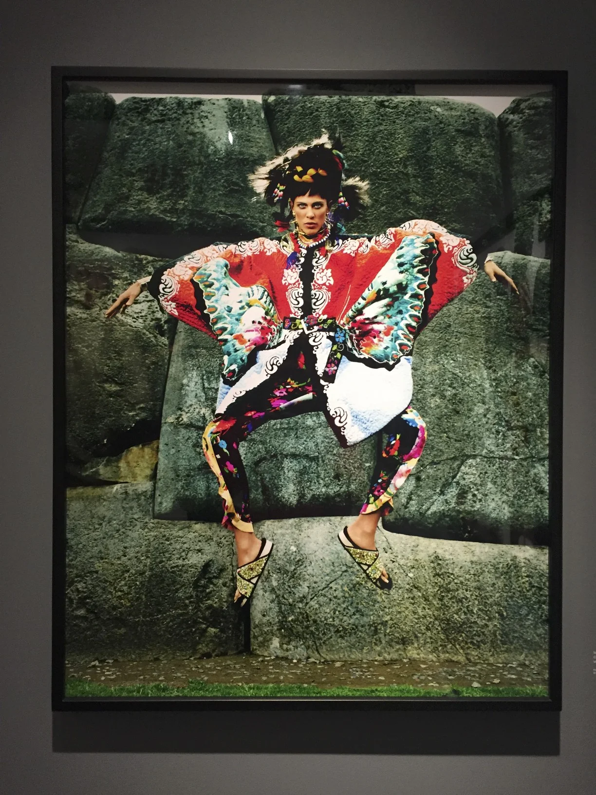 Mario Testino's take on the Inca traditional wears