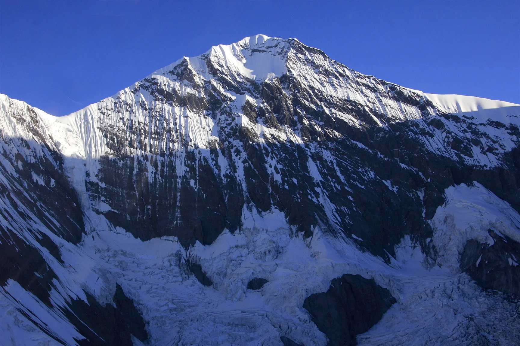 Gangapurna - this peak is very prominent from the Annapurna Circuit trail