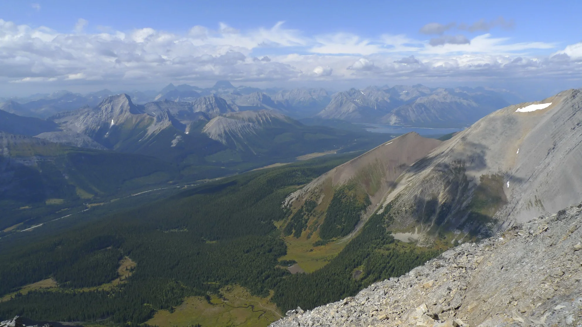 Kananaskis Country from the summit of Mt. Chester