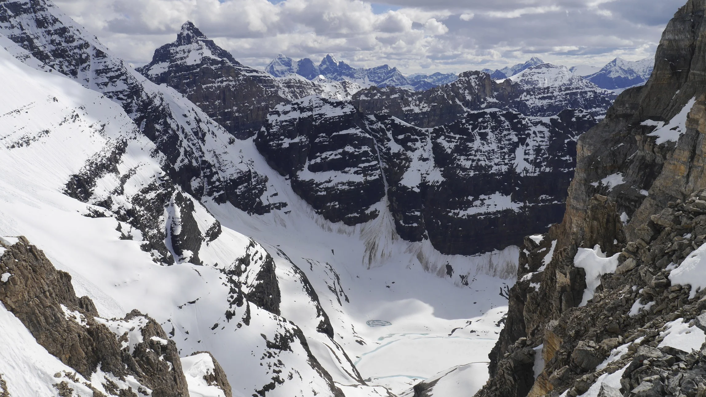 At the Abbot Pass