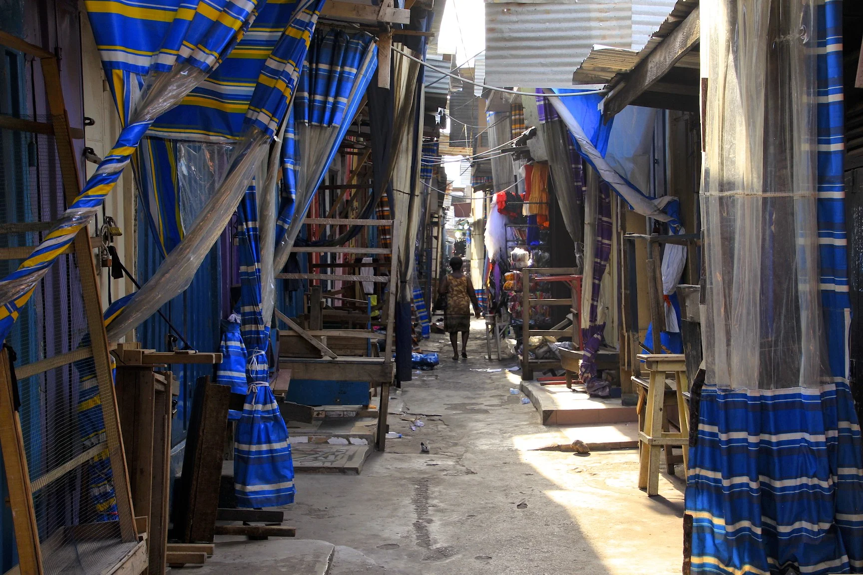 The largest market in Africa is in Kumasi