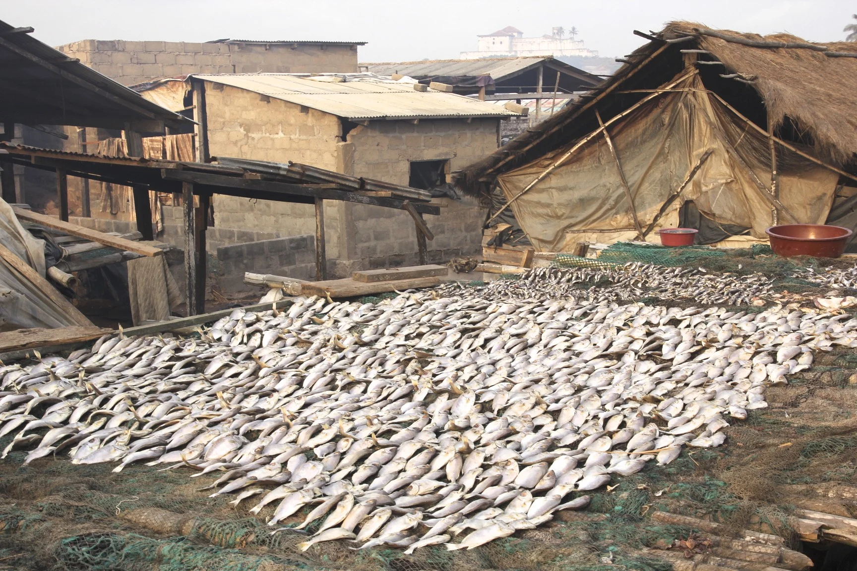 Finishing is a big business in Elmina, Ghana