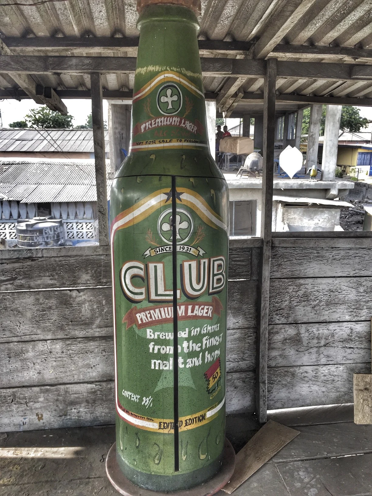 A coffin for a beer enthusiast