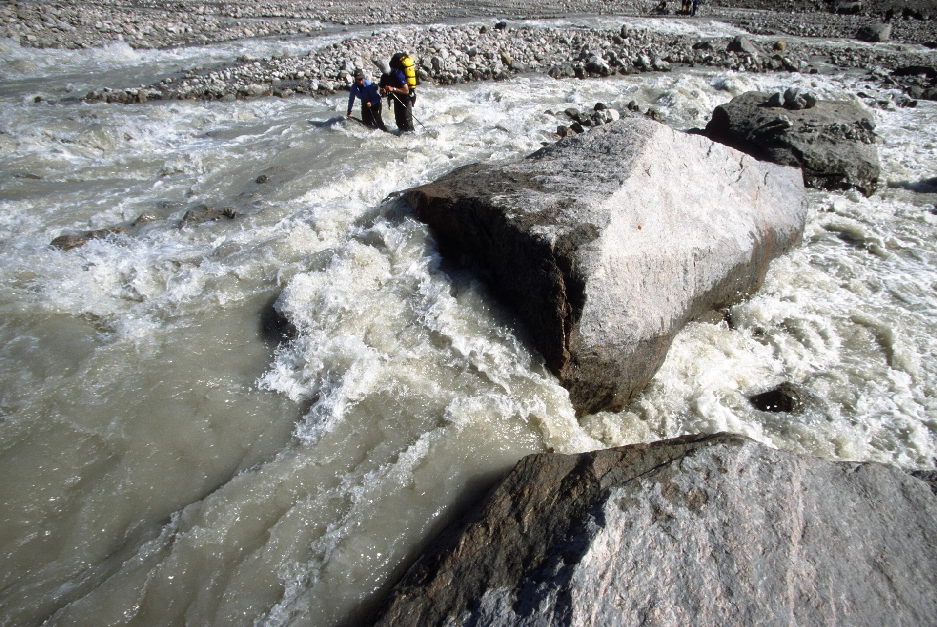 We had numerous river crossings every day