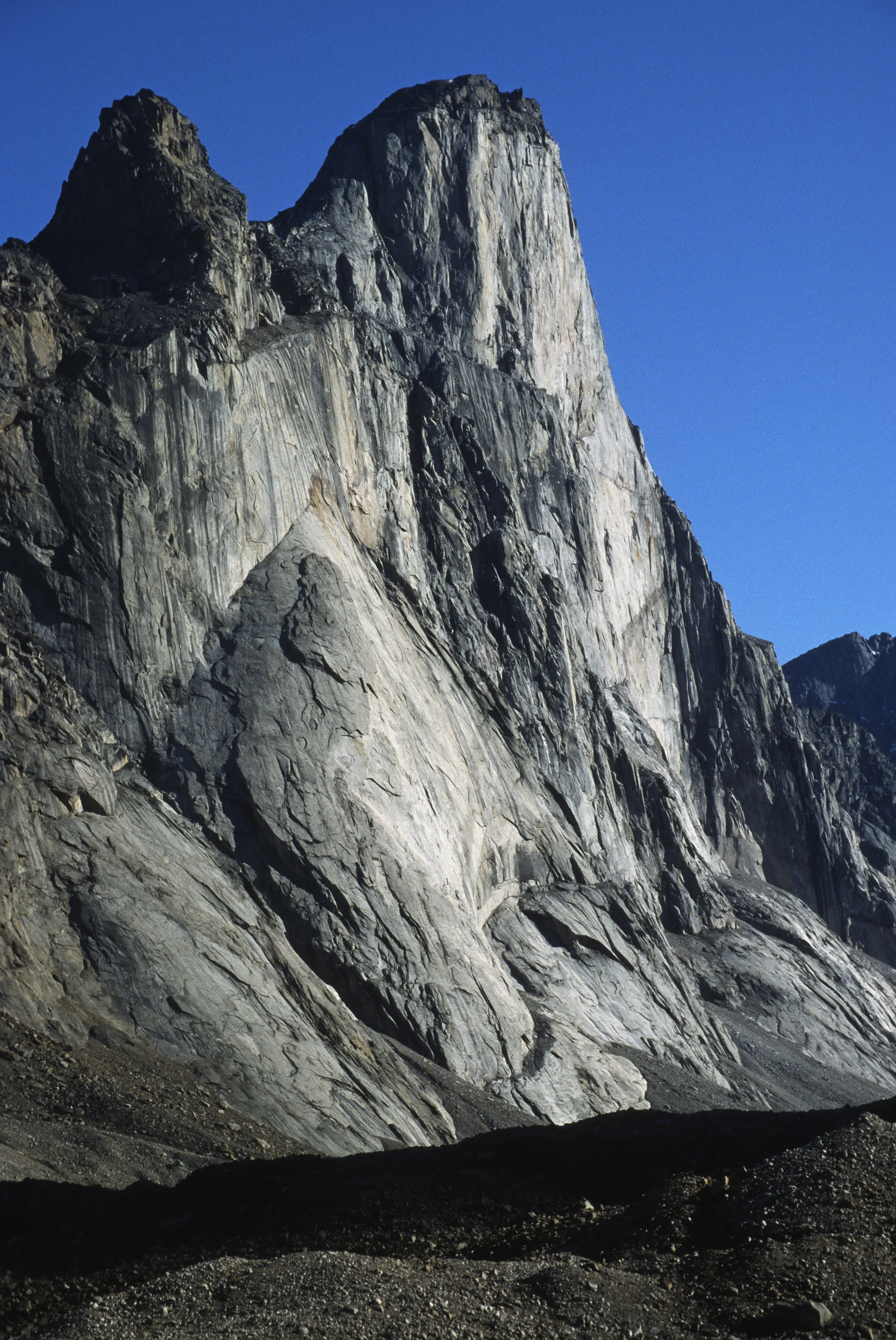 Mt. Thor's 1250m face