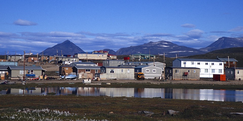 Pond Inlet on the north side of the Baffin Island