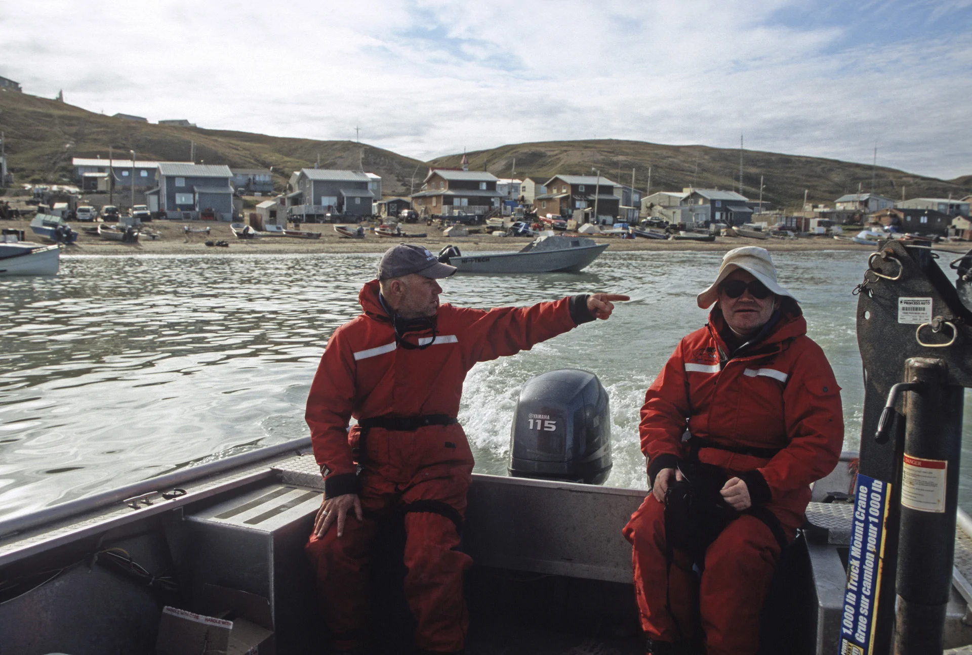 Leaving Pond Inlet for our Bylot Island exploration