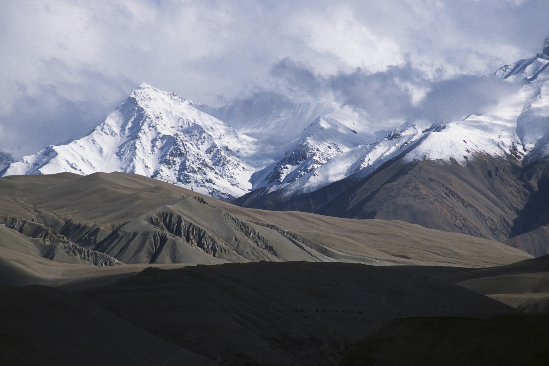 The Himalayas on the border of Nepal, India and China