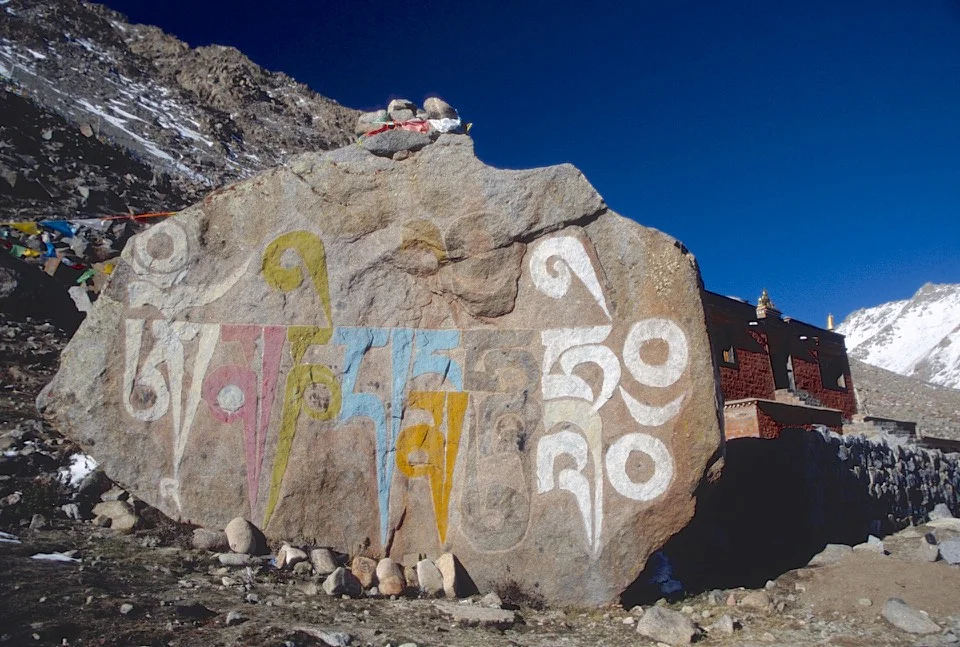 The Dirapuk Monastery at the north side of Mt. Kailash.