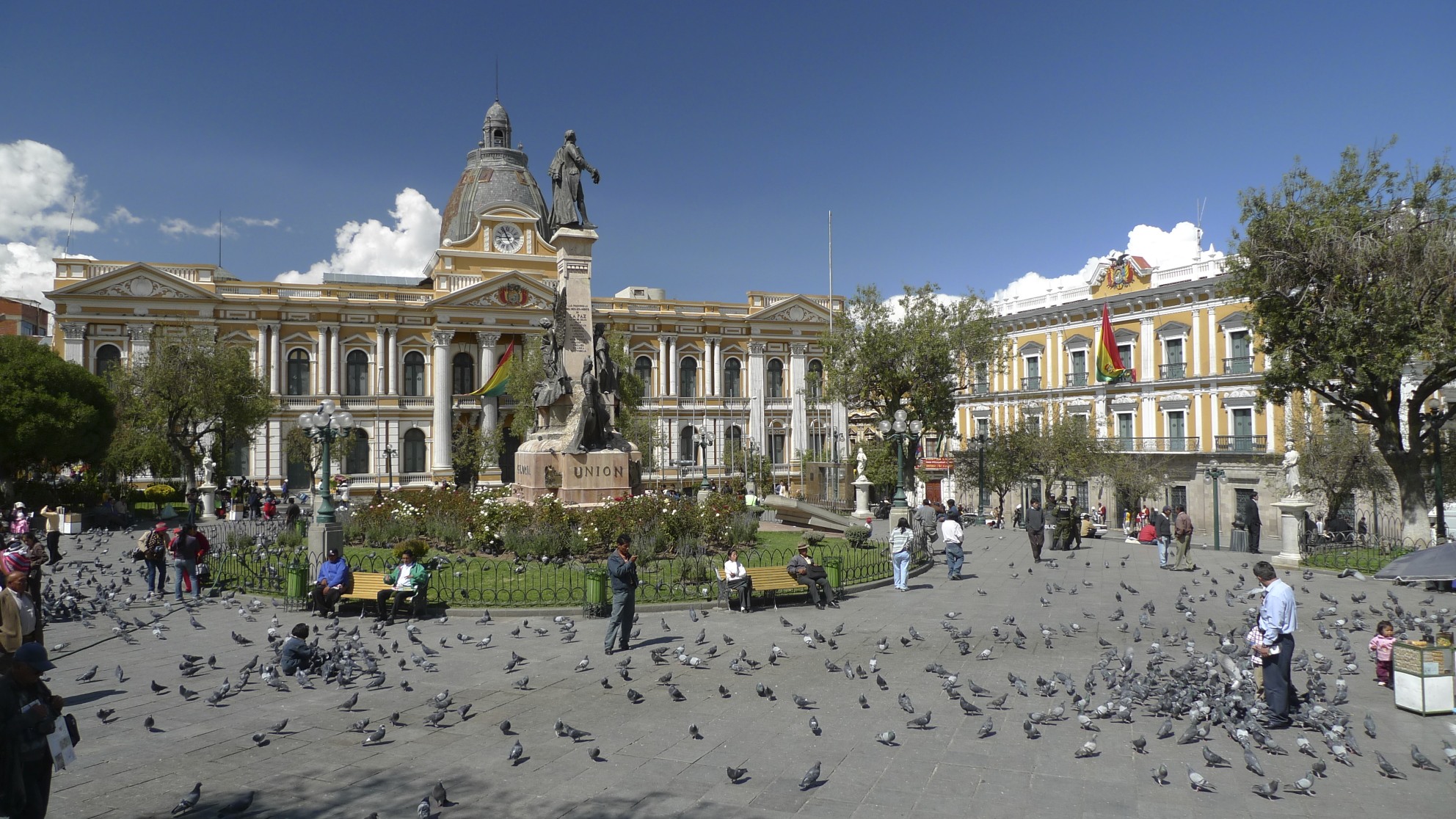 The Historical centre of La PAz