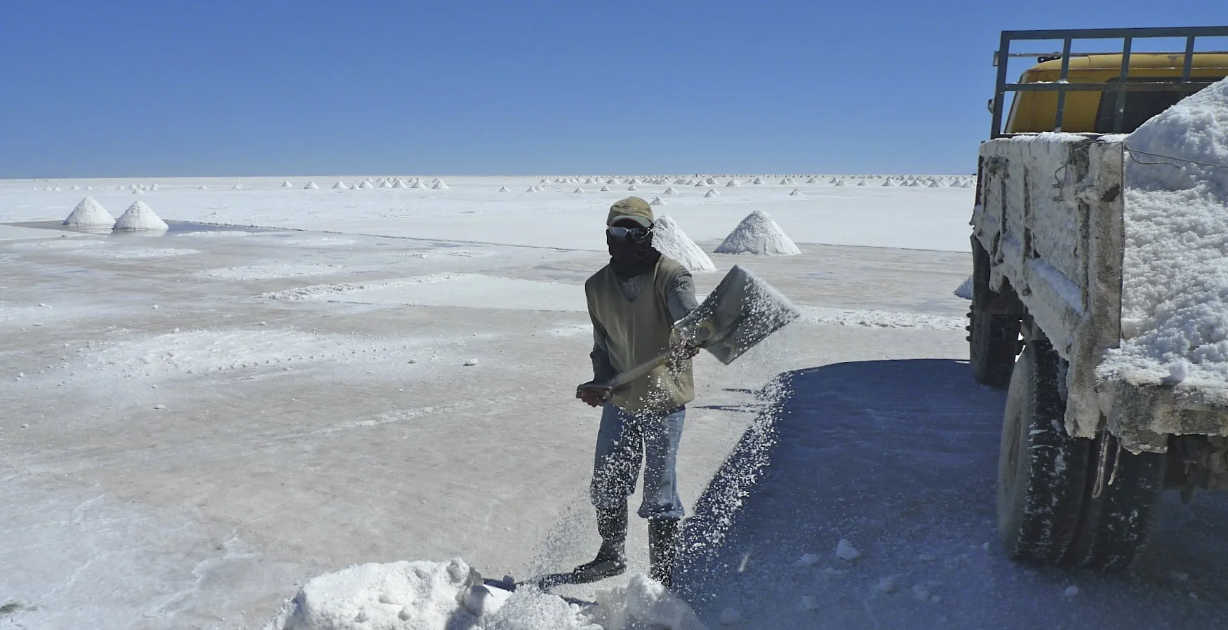 Salt co-op on the Salar Uyuni