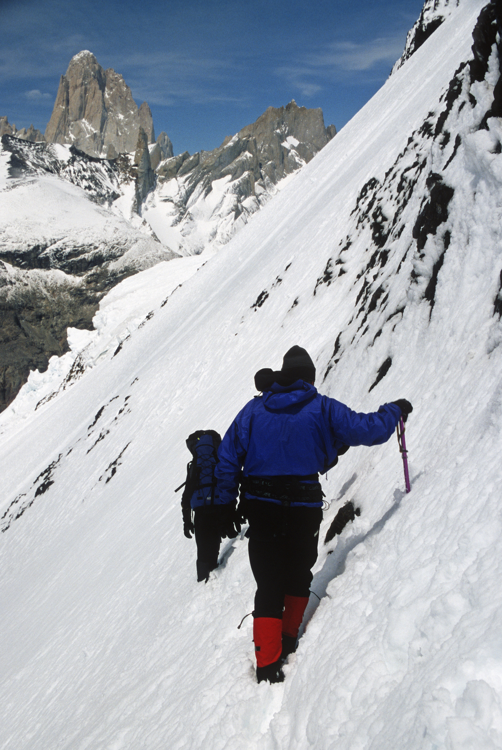 Cerro Marconi Norte and Fitz Roy in the bacgroound