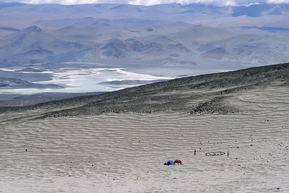 Our basecamp at the foot of Incahuasi