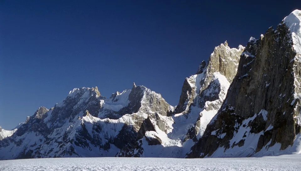 The view from our camp at the Snow Lake at 4,745. Day 5 and Day 6.