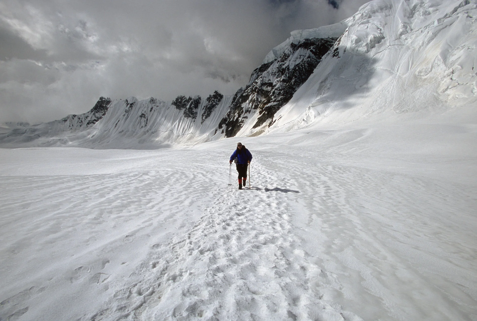 At the top of Hispar Pass