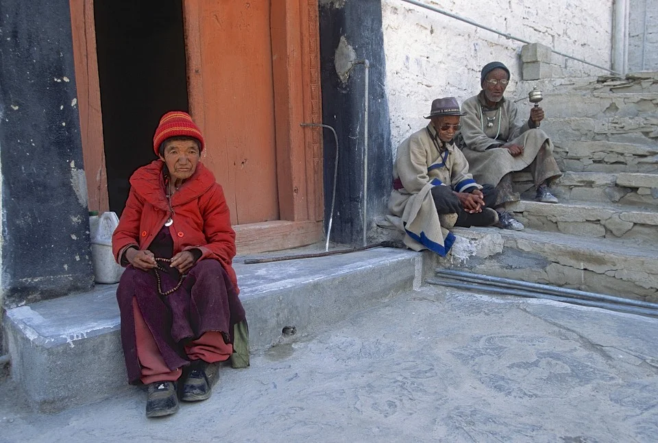 In Lamayuru Monastery
