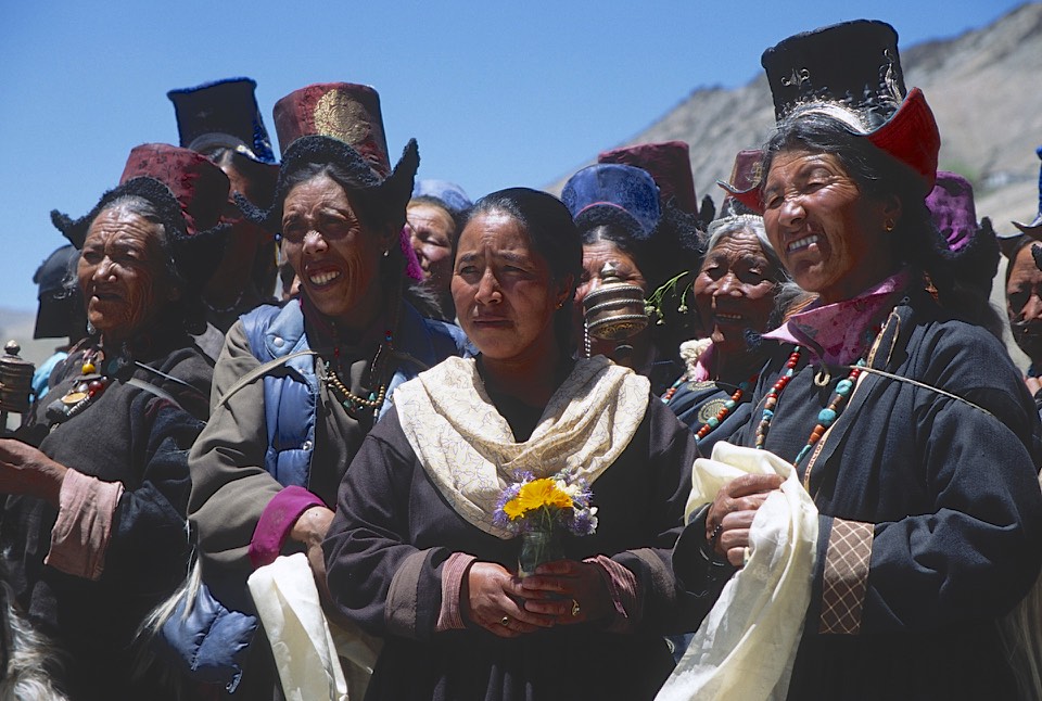 Traditional outfits of Ladakh
