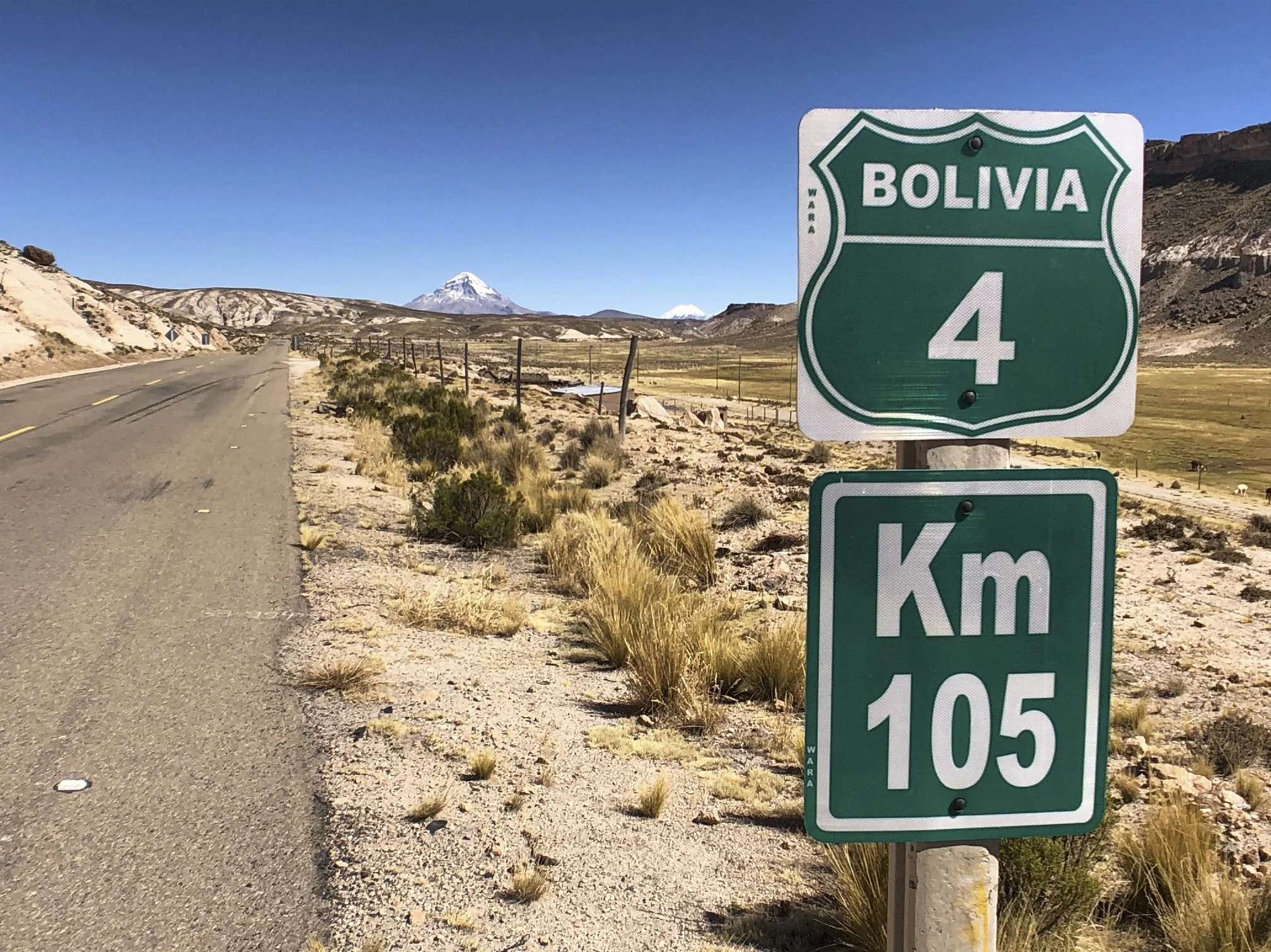 En route to Sajama National Park