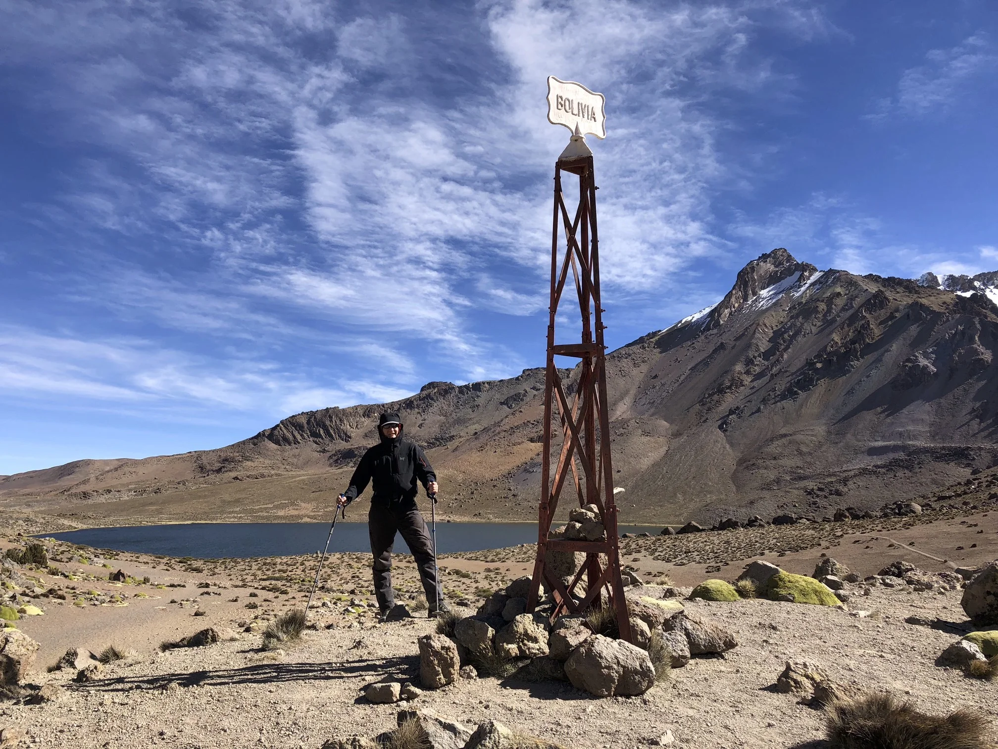On the border of Chile and Bolivia - exploring the Sajama NP