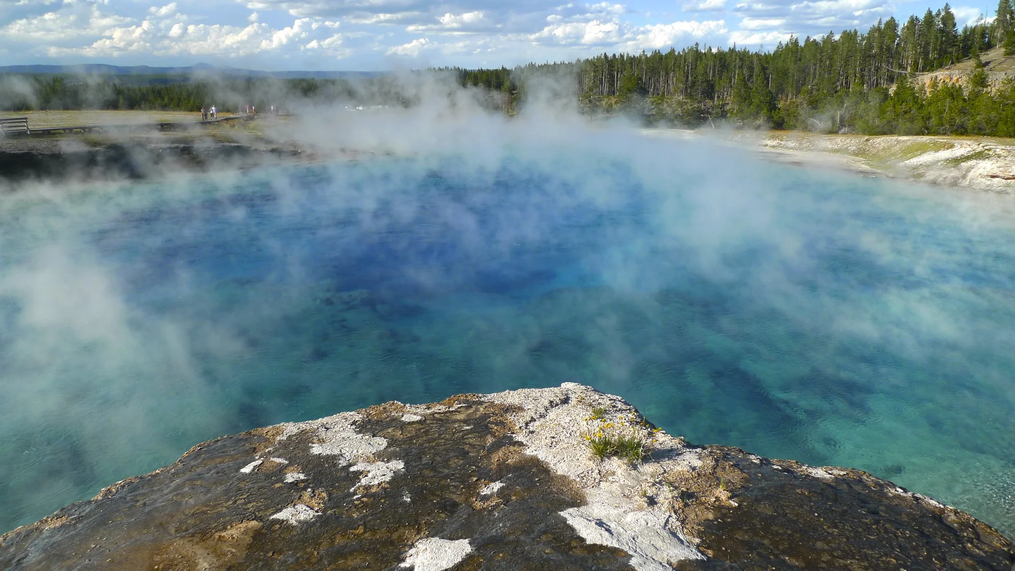 Great Prismatic Spring area