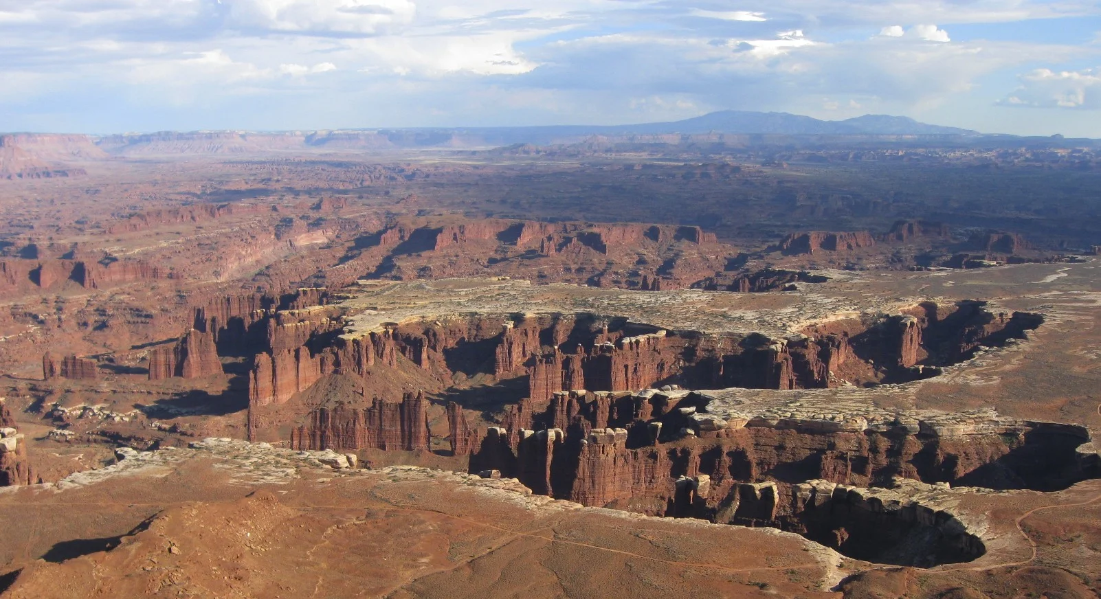 The Fingers from the road to the Dead Horse Canyon near Moab, Utah
